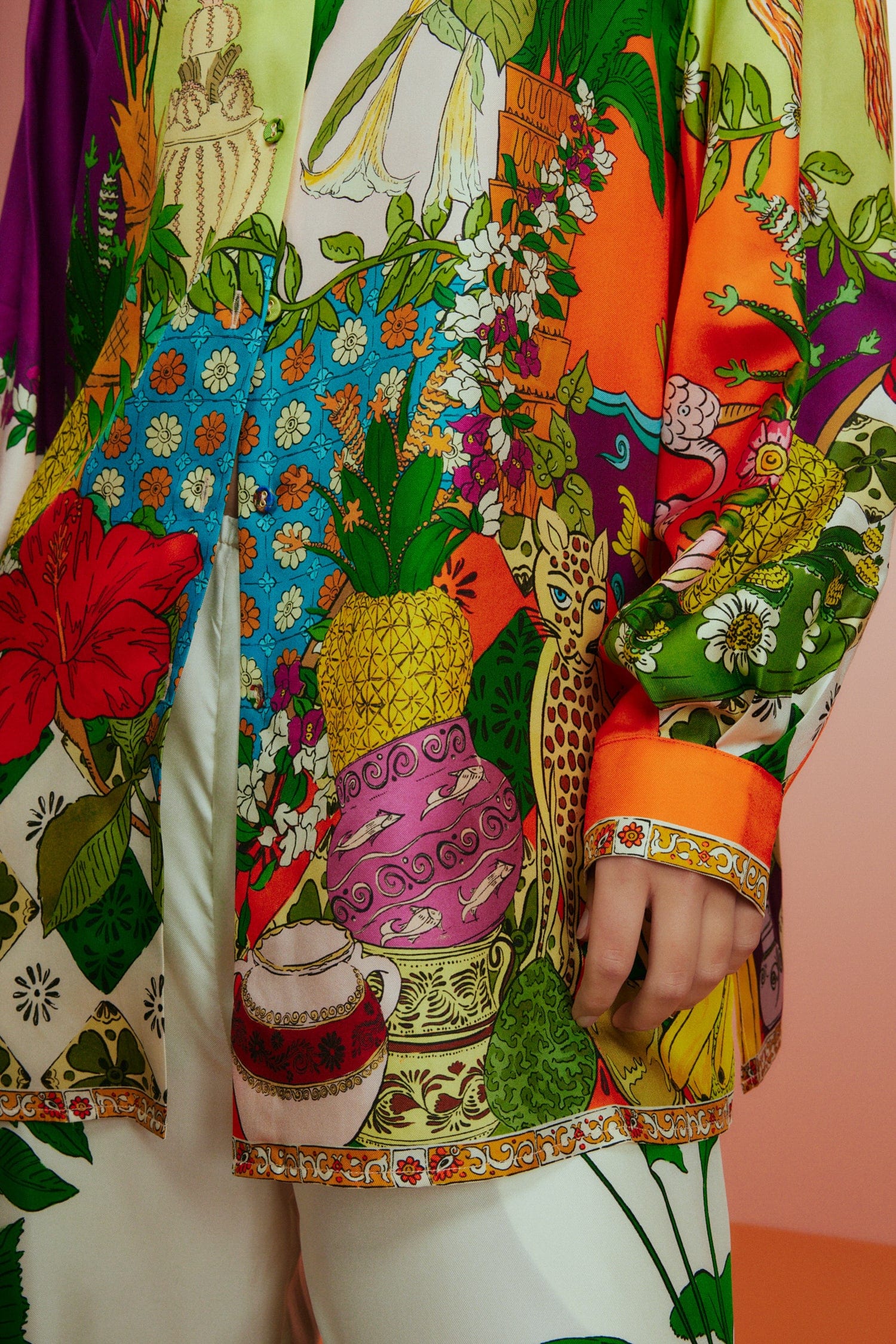 TIGER SILK SHIRT - Image 3